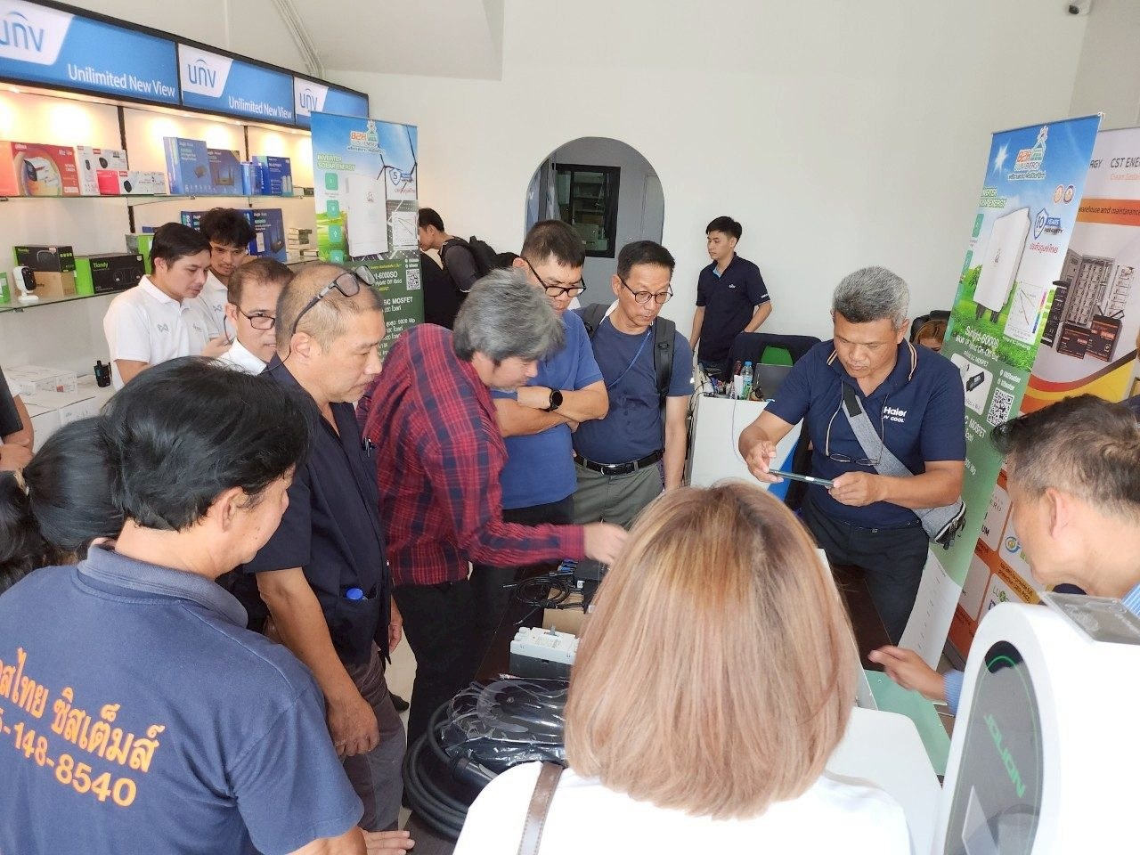 งานอบรม Energy Storage & Solar System ครั้งที่ 6  ณ บริษัท TT Network จ.ปทุมธานี วันที่ 29 มี.ค 2568