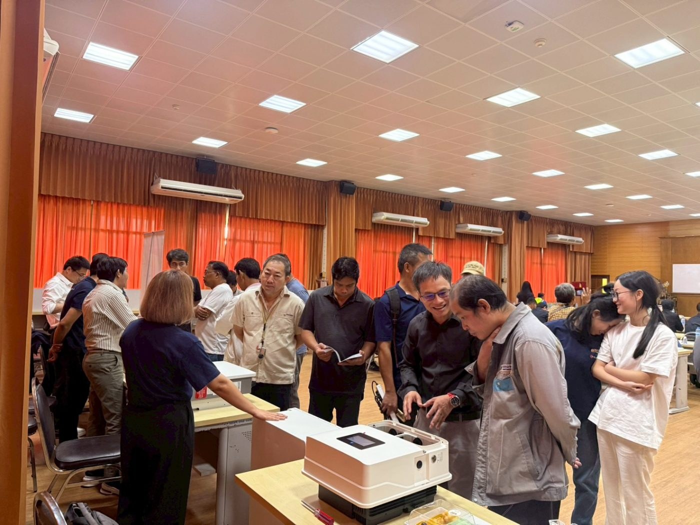 งานอบรม Energy Storage & Solar System ครั้งที่ 12   ณ  มหาวิทยาลัยราชภัฏ หมู่บ้านจอมบึง จ.ราชบุรี  วันที่ 18 ต.ค. 2568