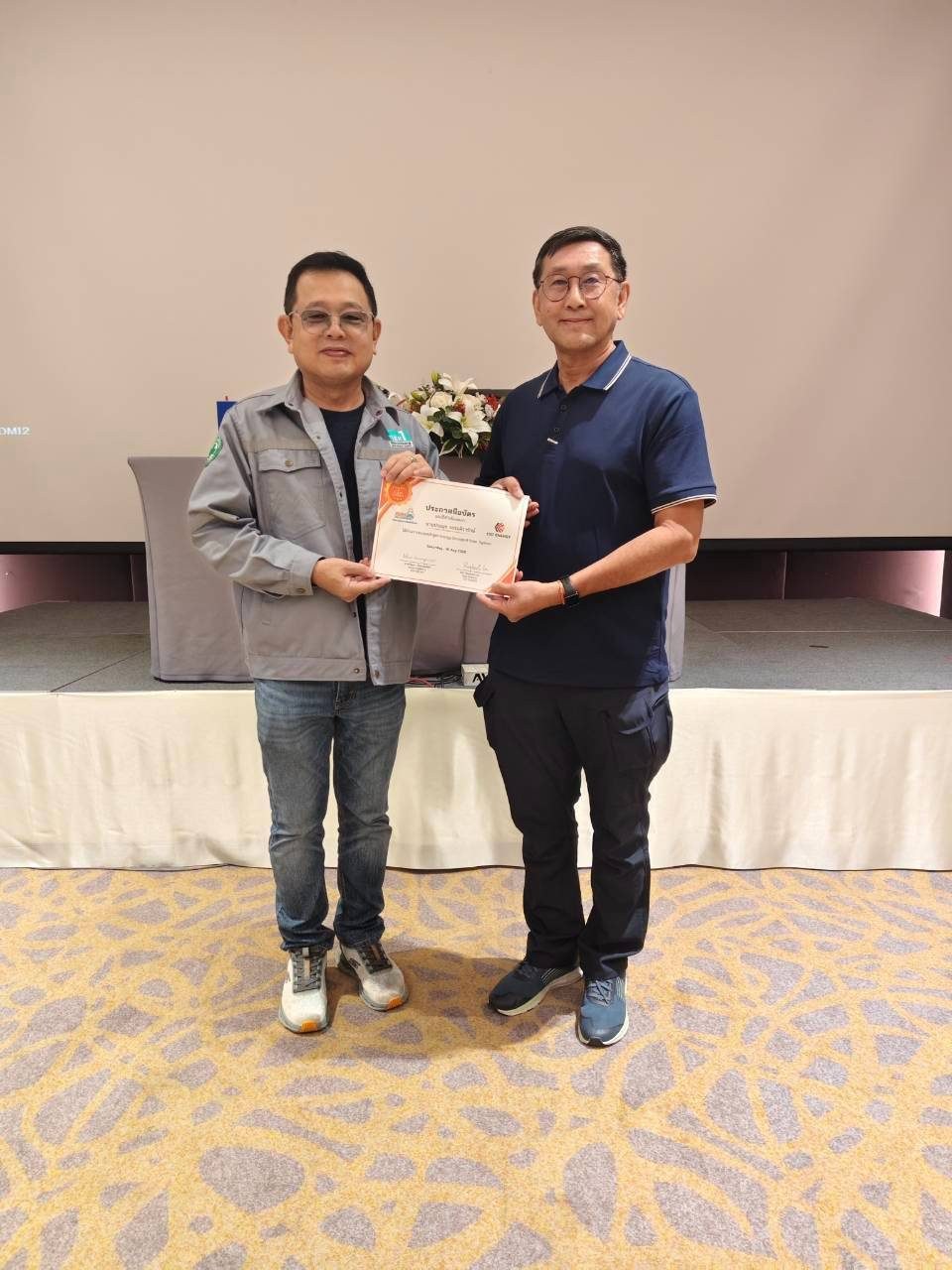 งานอบรม Energy Storage & Solar System ครั้งที่ 16  ณ  โรงแรม ทีเค พาเลศ แอนด์คอนเวนชั่น กรุงเทพฯ วันที่ 15 ส.ค. 2568