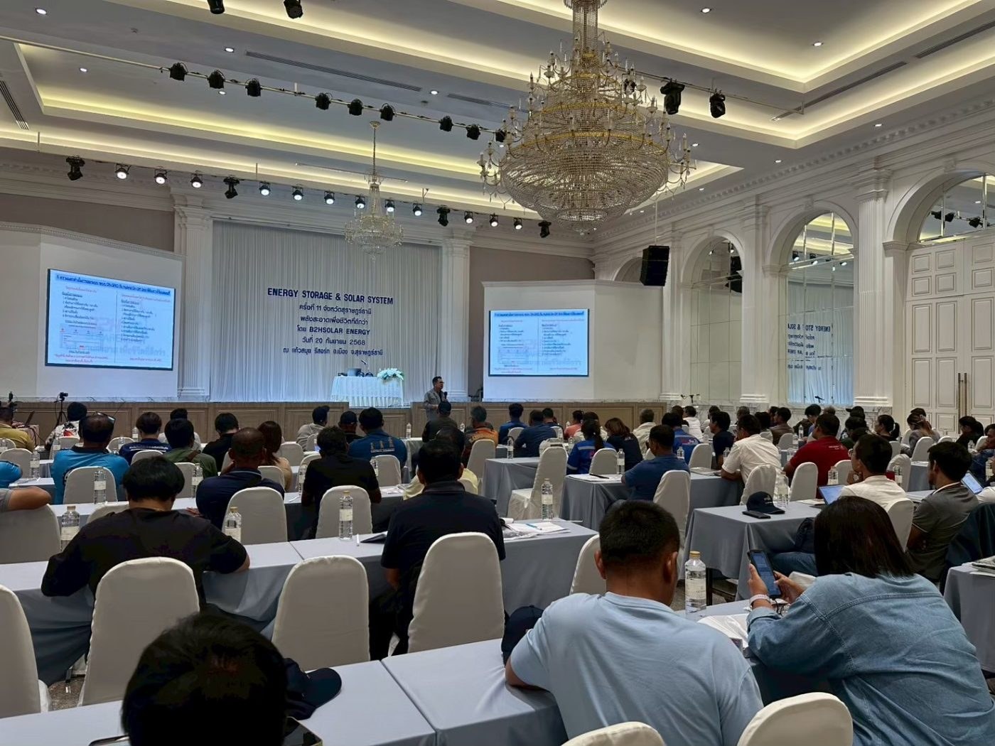 งานอบรม Energy Storage & Solar System ครั้งที่ 11 ณ  โรงแรมแก้วสมุยรีสอร์ท จังหวัดสุราษฏร์ธานี  วันที่ 20 ก.ย. 2568