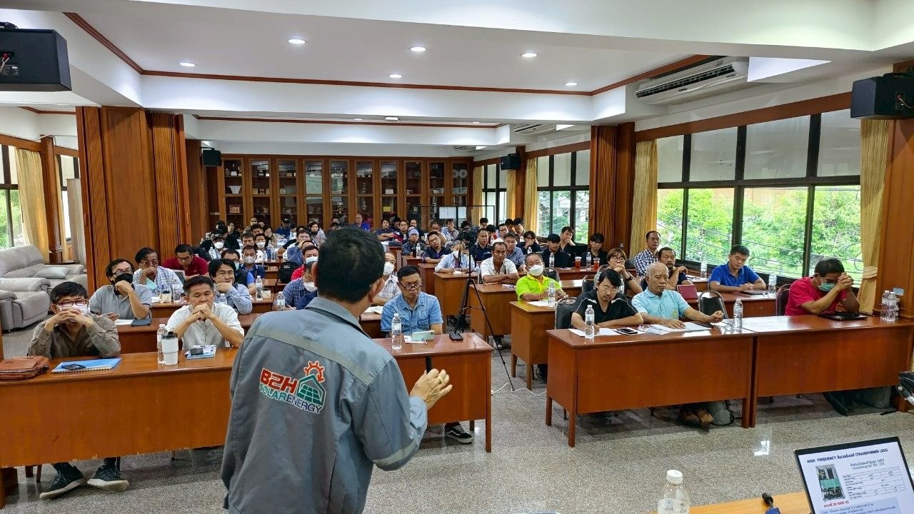งานอบรม Energy Storage & Solar System ครั้งที่ 9 ณ  วิทยาลัยอาชีวศึกษา จังหวัดเชียงใหม่ วันที่ 25 มิ.ย. 2568