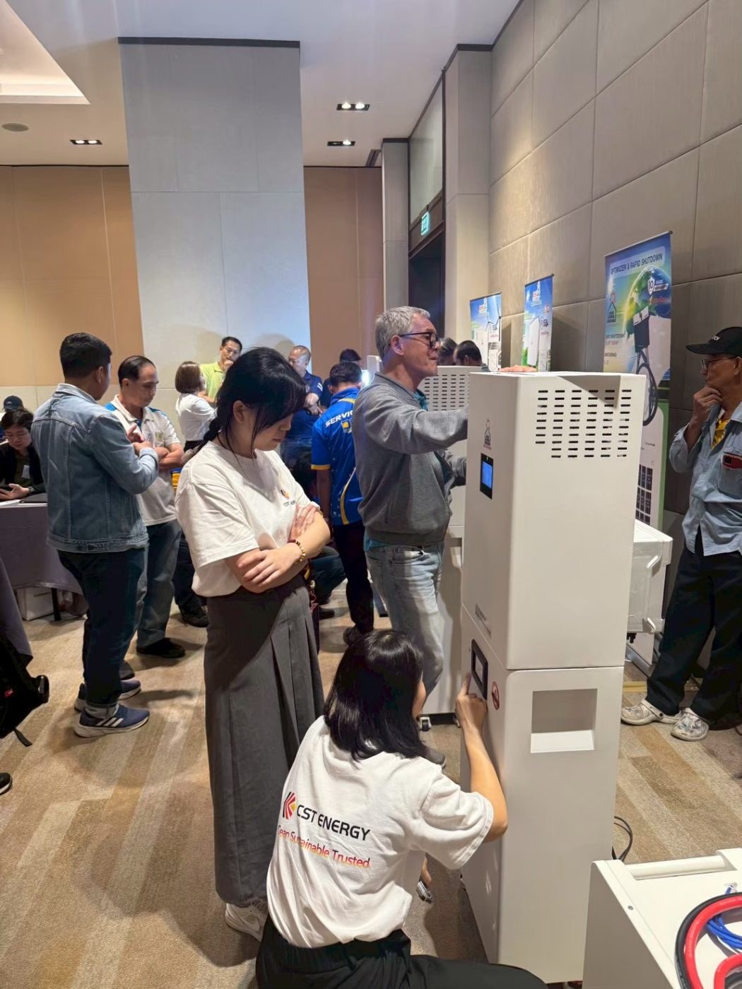 งานอบรม Energy Storage & Solar System ครั้งที่ 7  ณ  โรงแรม ทีเค พาเลศ แอนด์คอนเวนชั่น กรุงเทพฯ                                                                      วันที่ 21 พ.ค. 2568