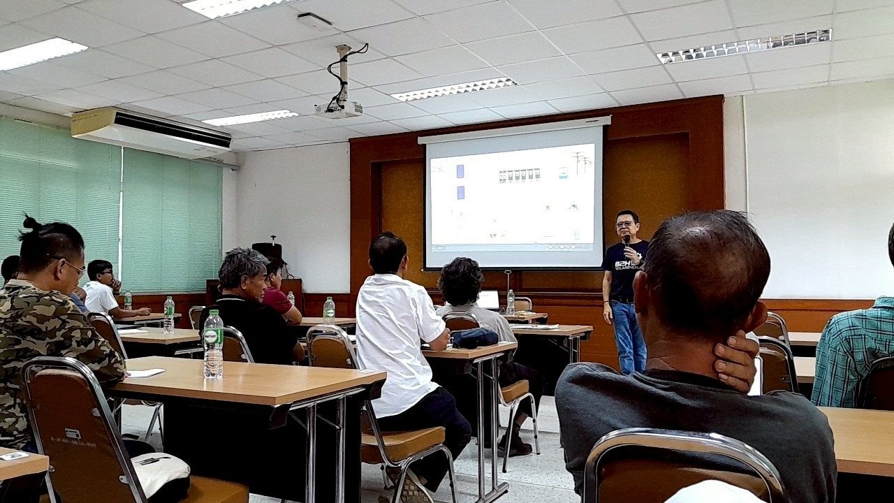 งานอบรม Energy Storage & Solar System  ณ  มสธ. ศูนย์อุดรธานี วันที่ 24 เม.ย. 2568