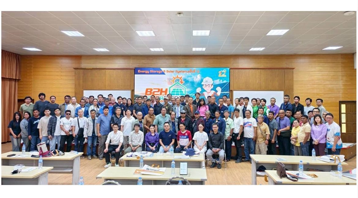 งานอบรม Energy Storage & Solar System ครั้งที่ 12   ณ  มหาวิทยาลัยราชภัฏ หมู่บ้านจอมบึง จ.ราชบุรี  วันที่ 18 ต.ค. 2568