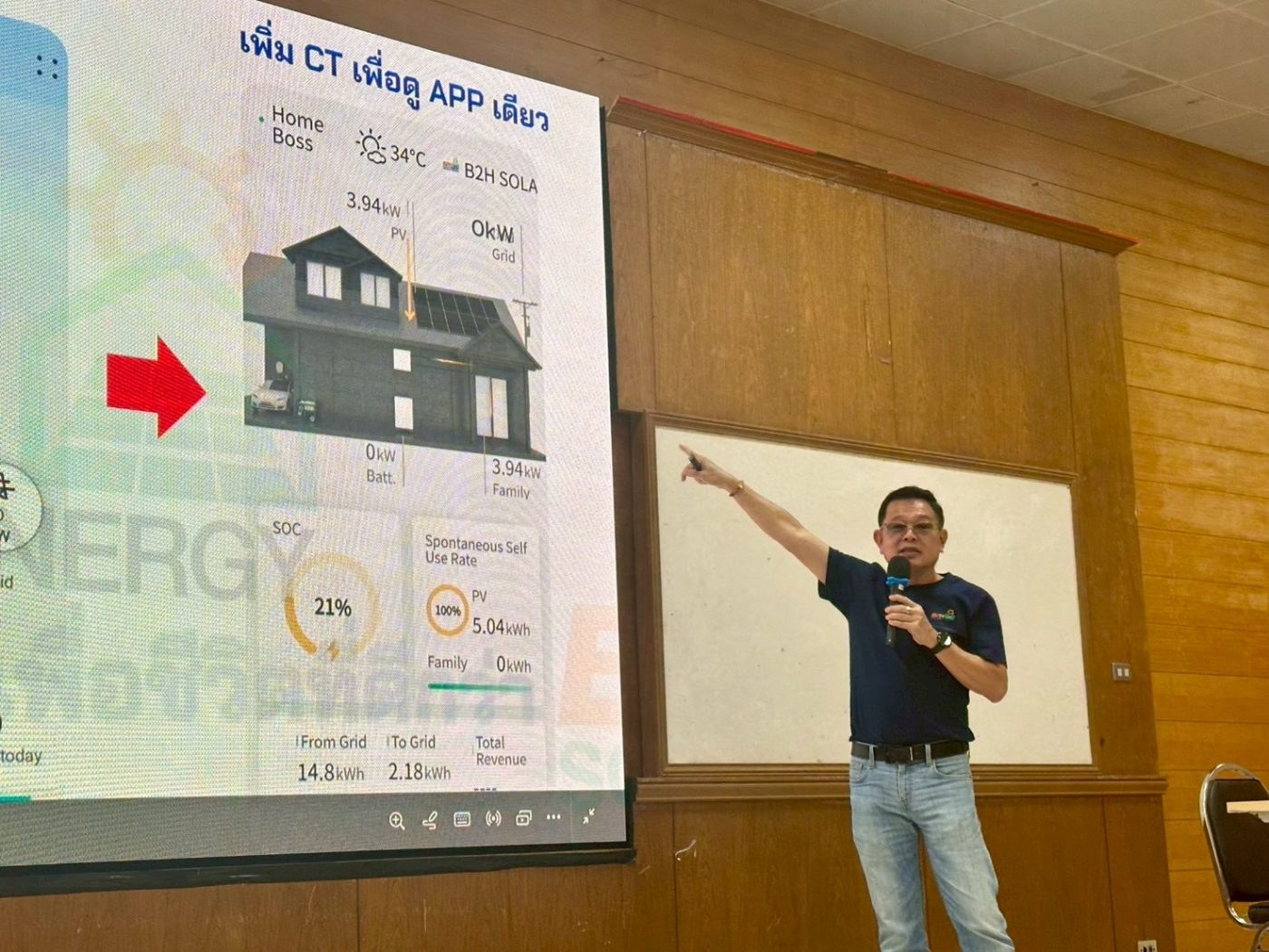 งานอบรม Energy Storage & Solar System ครั้งที่ 12   ณ  มหาวิทยาลัยราชภัฏ หมู่บ้านจอมบึง จ.ราชบุรี  วันที่ 18 ต.ค. 2568