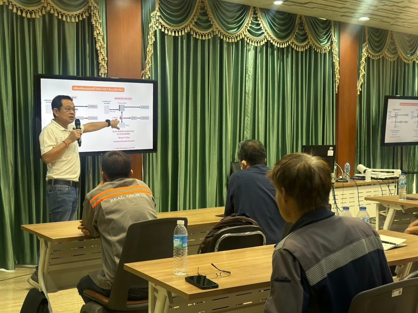 การอบรม ENERGY STORAGE SOLAR SYSTEM ทางเลือกใหม่ อิสระภาพทางด้านพลังงาน ครั้งที่ 4