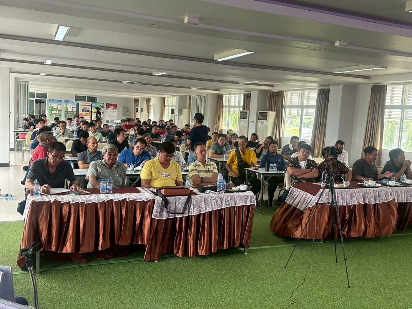 งานอบรม Energy Storage & Sol ar System ครั้งที่ 10 ณ  วิทยาลัยเทคนิคสัตหีบ จังหวัดชลบุรี  วันที่ 29 ส.ค. 2568