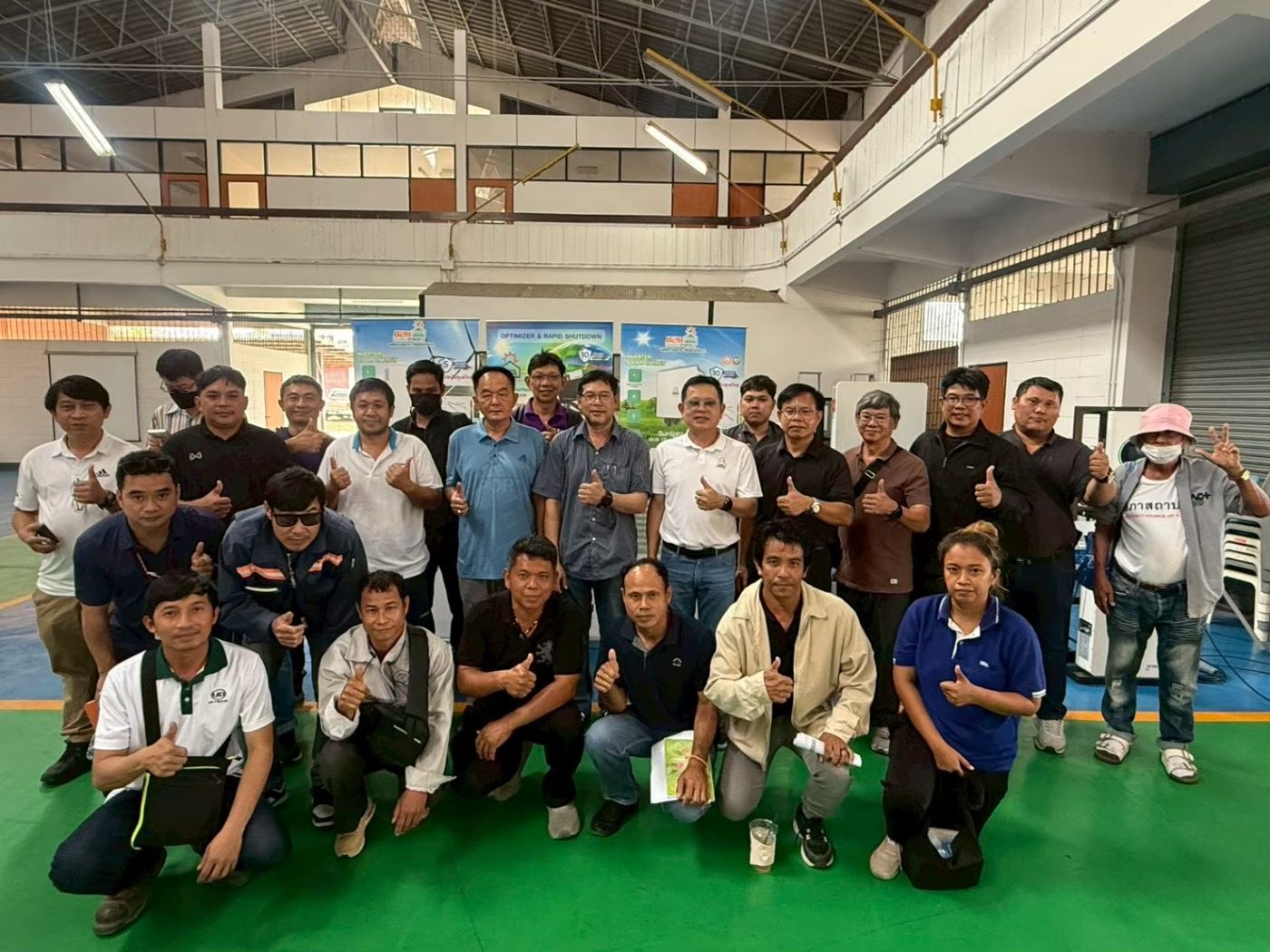 งานร่วมเป็นวิทยากรอบรมหลักสูตร ช่างโซล่าร์เซลล์   ณ  สถาบันพัฒนาฝีมือแรงงาน จ.ชลบุรี วันที่ 25 ก.พ. 2569