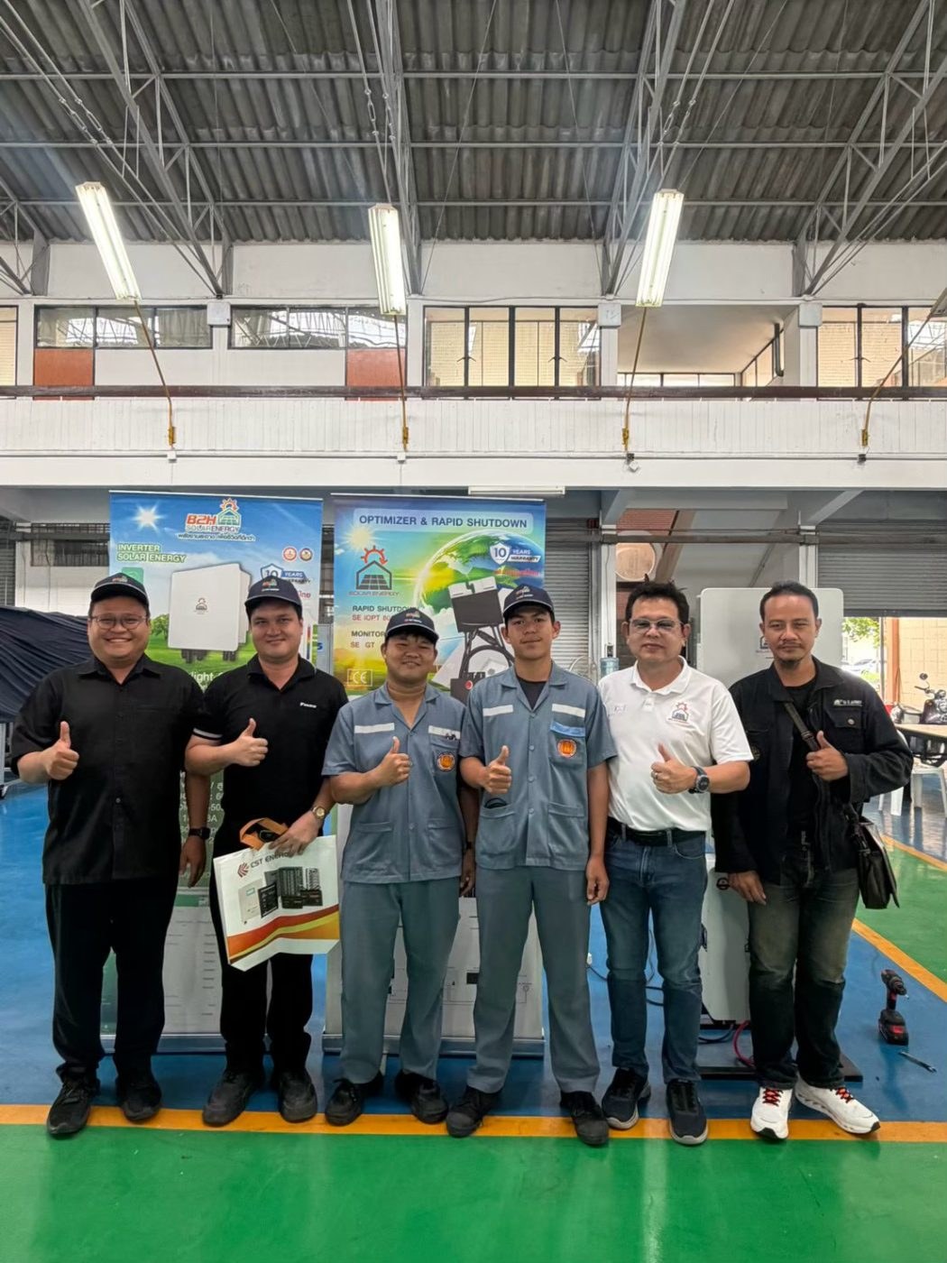 งานร่วมเป็นวิทยากรอบรมหลักสูตร ช่างโซล่าร์เซลล์      ณ  สถาบันพัฒนาฝีมือแรงงาน จ.ชลบุรี  วันที่ 4 ส.ค. 2569