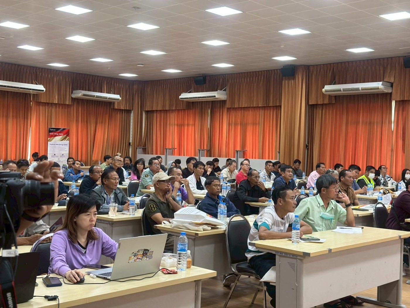 งานอบรม Energy Storage & Solar System ครั้งที่ 12   ณ  มหาวิทยาลัยราชภัฏ หมู่บ้านจอมบึง จ.ราชบุรี  วันที่ 18 ต.ค. 2568