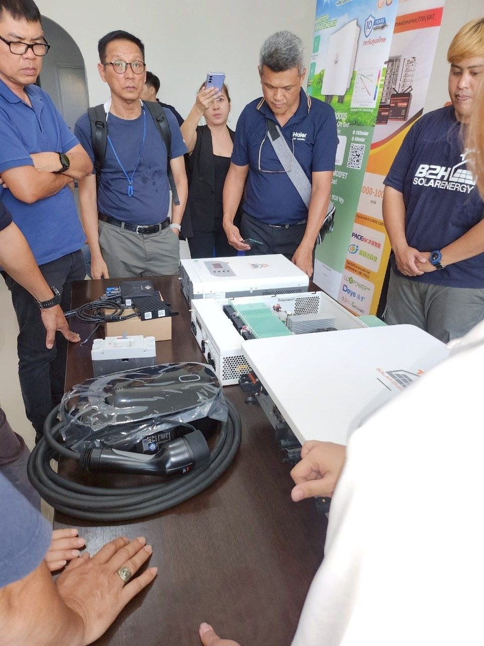 งานอบรม Energy Storage & Solar System ครั้งที่ 6  ณ บริษัท TT Network จ.ปทุมธานี วันที่ 29 มี.ค 2568