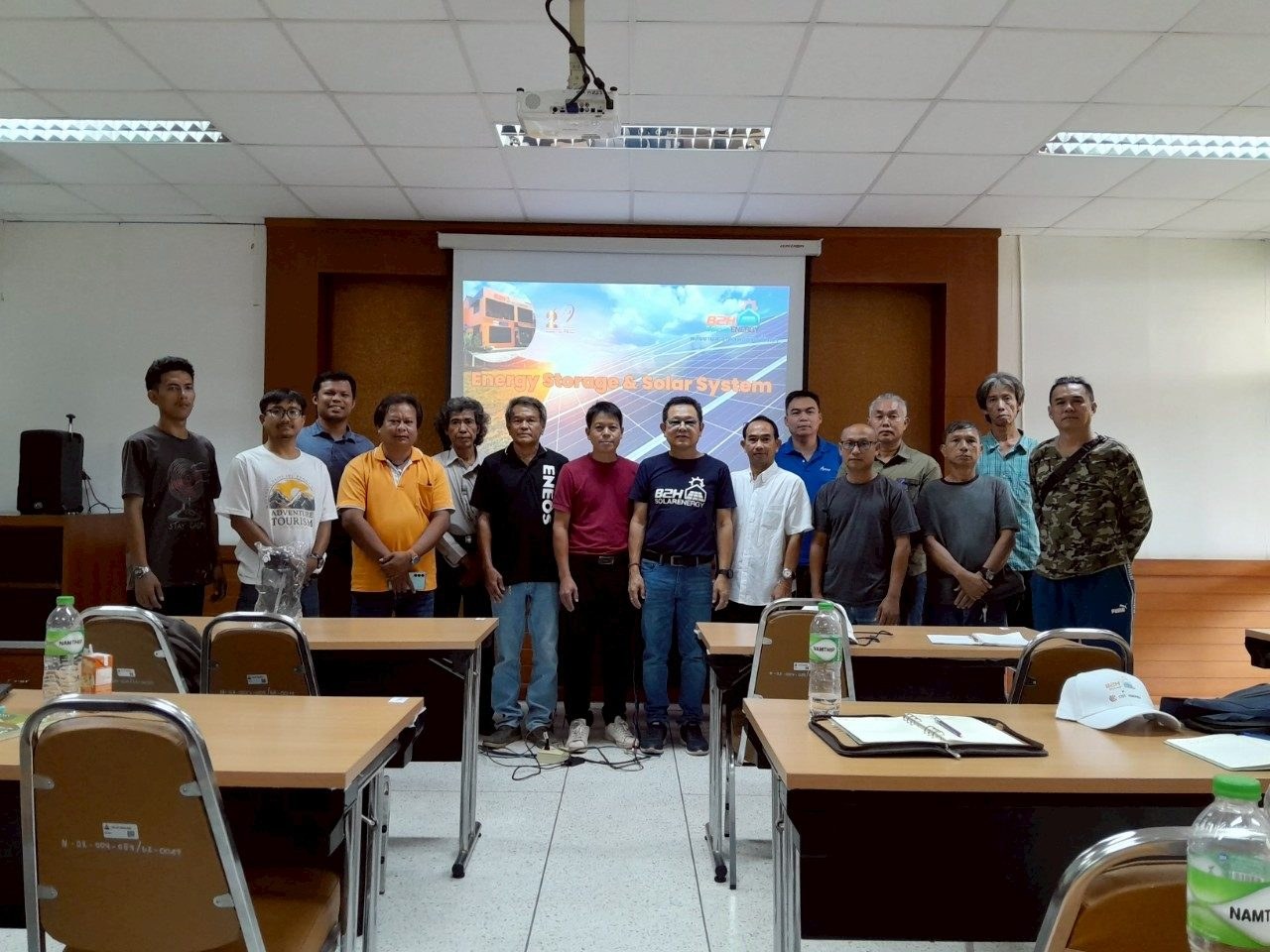 งานอบรม Energy Storage & Solar System  ณ  มสธ. ศูนย์อุดรธานี วันที่ 24 เม.ย. 2568