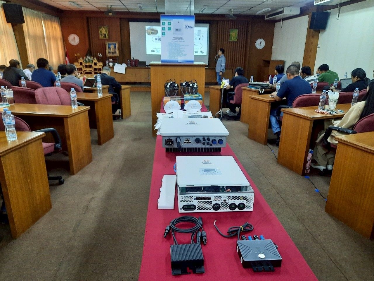 งานอบรม Energy Storage & Solar System ครั้งที่ 8  ณ  วิทยาลัยช่างกลพาณิชยการนครราชสีมา จ.นครราชสีมา                                            วันที่ 25 มิ.ย. 2568