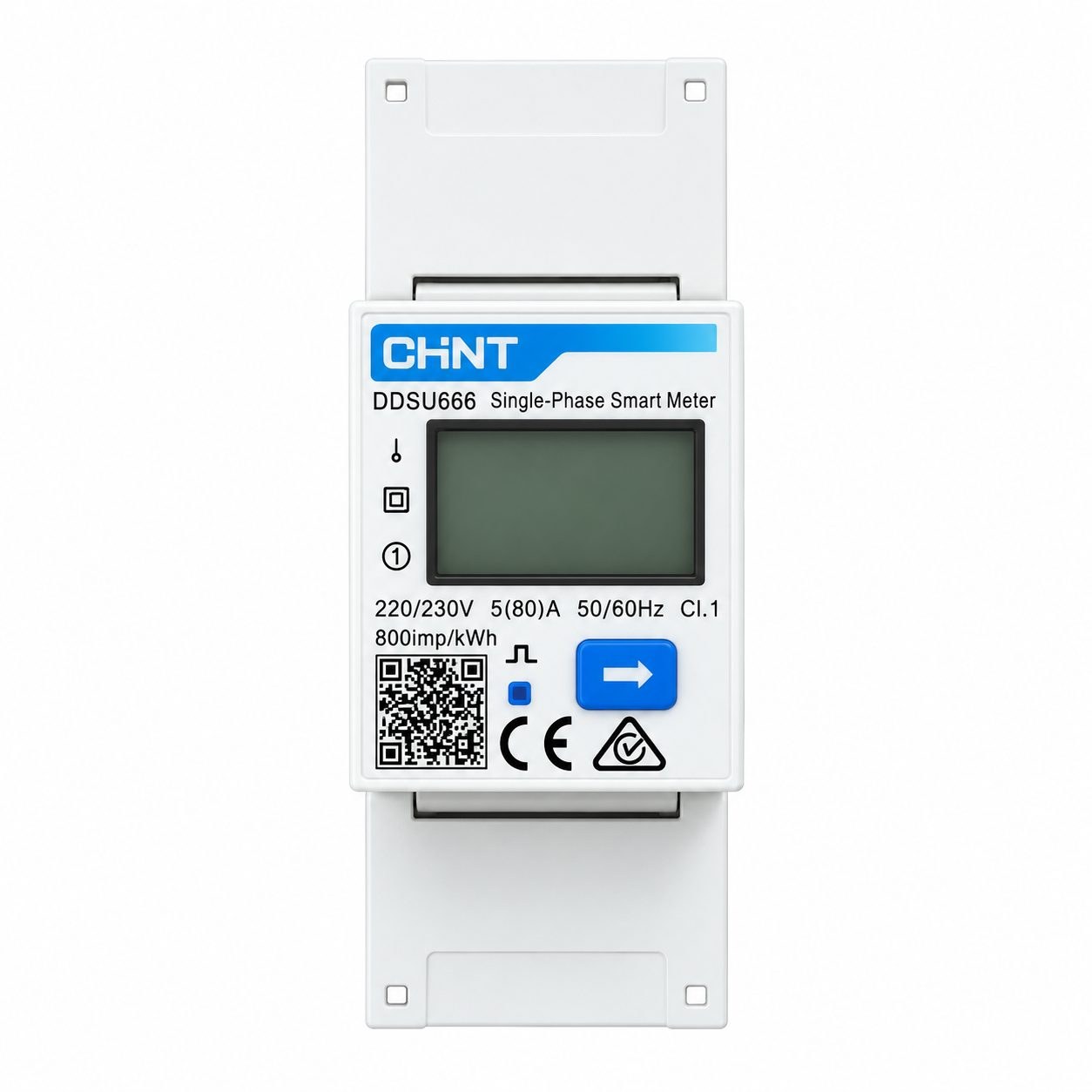 DDSU666 Single Phase DIN-Rail Meter อุปกรณ์กันไฟย้อนอินเวอร์เตอร์