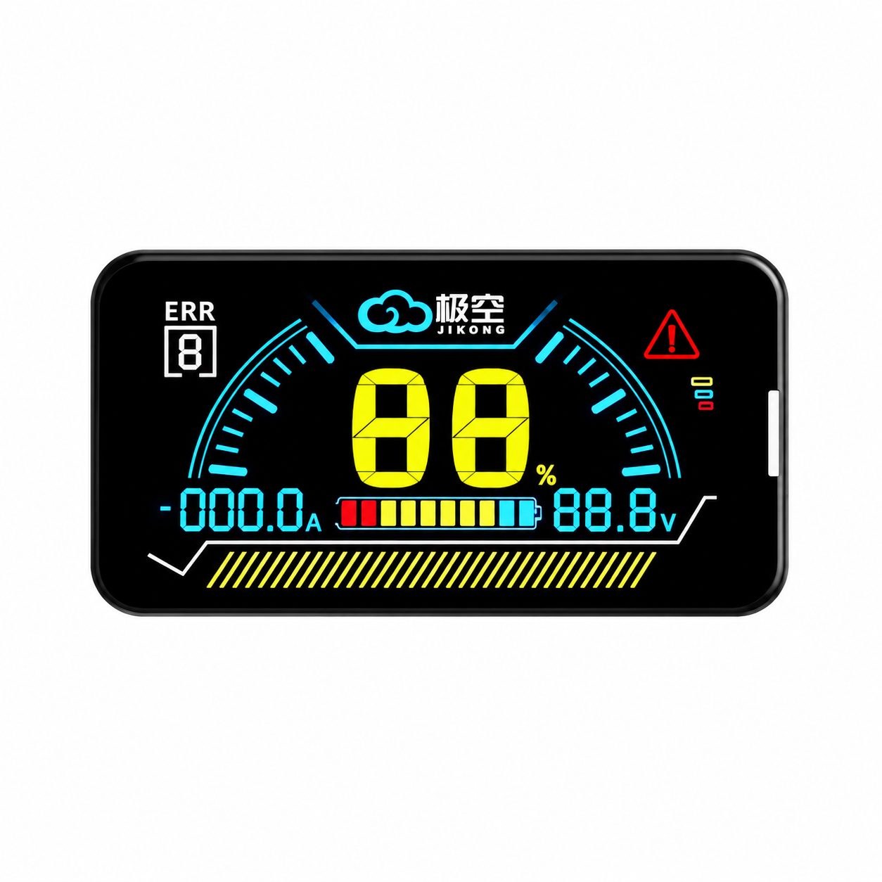 จอ LCD วัดโวลท์ ขนาด 2.5 นิ้ว พร้อมอุปกรณ์เสริม สำหรับ Smart BMS