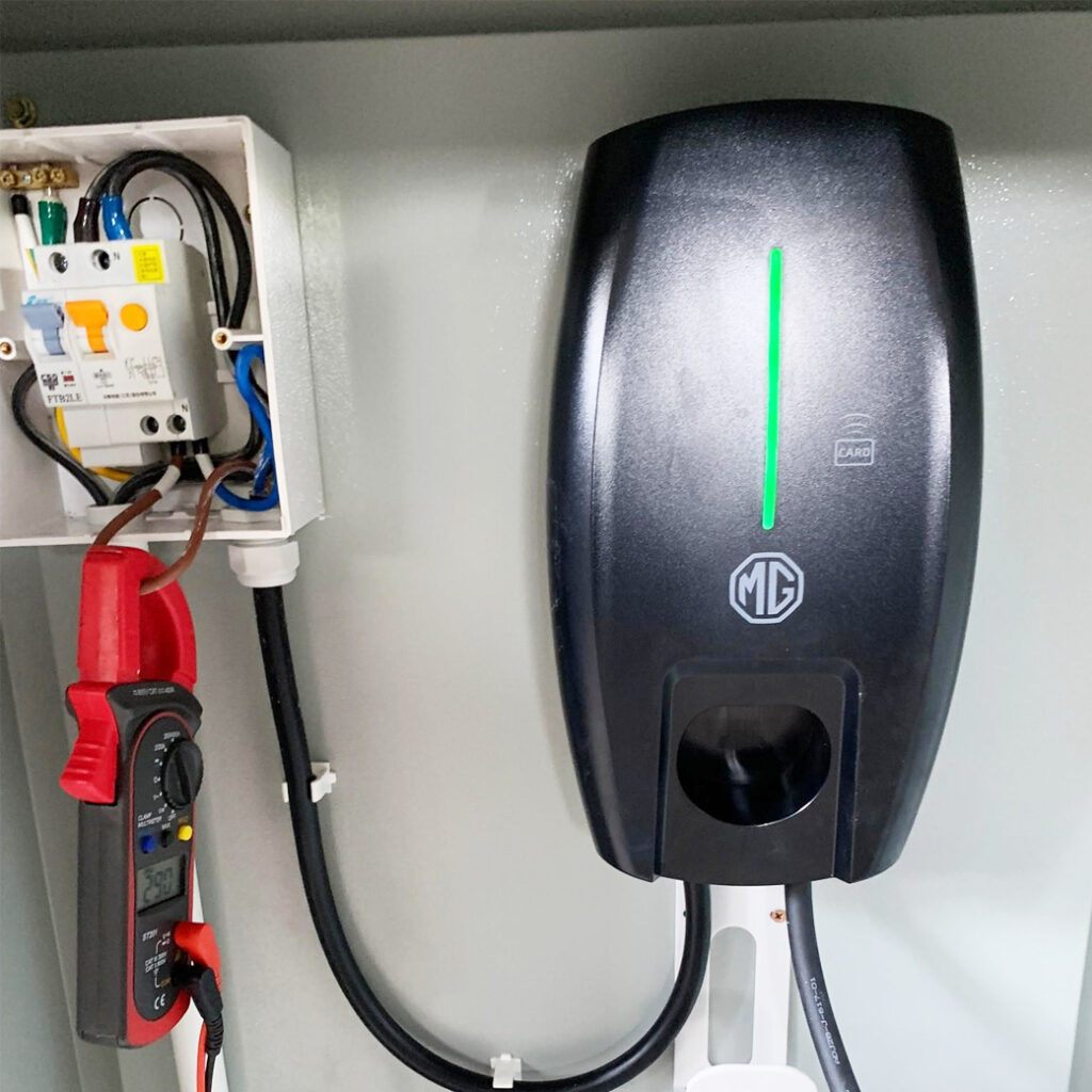 รีวิวงานติดตั้ง EV Charger ปี 2024