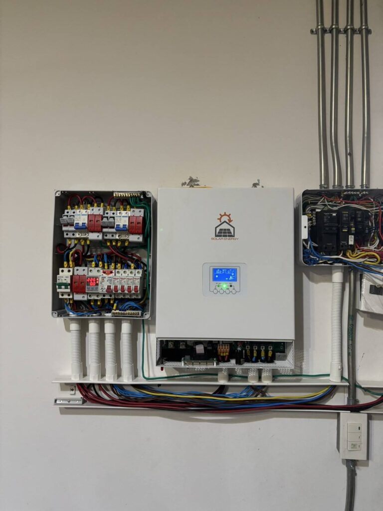 ผลงานติดตั้งโซล่าเซลล์