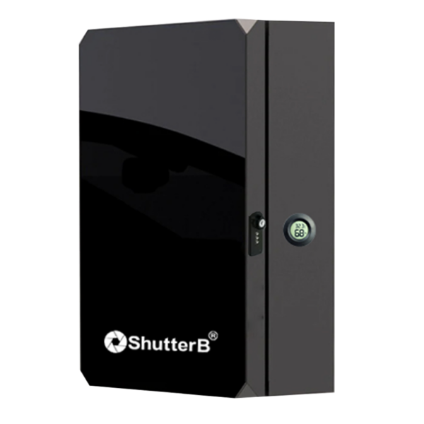 Shutter B EV Charger Protection Box ตู้ใส่เครื่องชาร์จรถยนต์ไฟฟ้า (รหัสล็อกพร้อมกุญแจ)