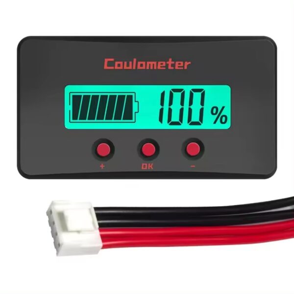 BATTERY SOC METER PZEM-035 เครื่องวัดปริมาณกระแสไฟฟ้าและความจุของแบตเตอรี่ที่มีความแม่นยำสูง - Image 3