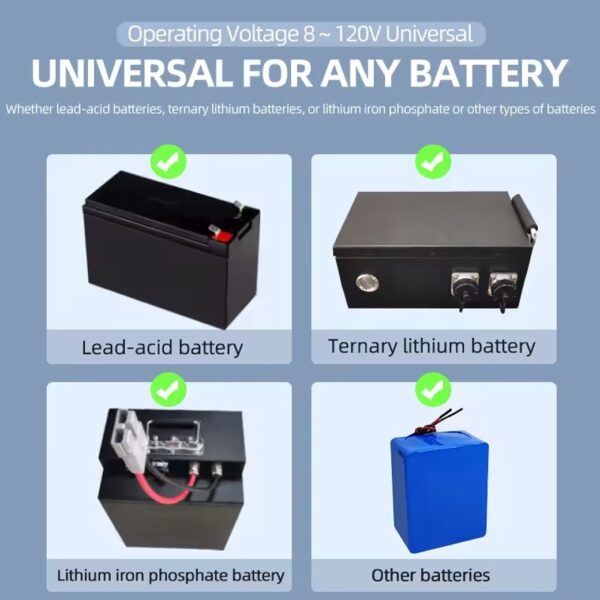 BATTERY SOC METER PZEM-035 เครื่องวัดปริมาณกระแสไฟฟ้าและความจุของแบตเตอรี่ที่มีความแม่นยำสูง - Image 6