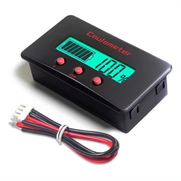 BATTERY SOC METER PZEM-035 เครื่องวัดปริมาณกระแสไฟฟ้าและความจุของแบตเตอรี่ที่มีความแม่นยำสูง - Image 5