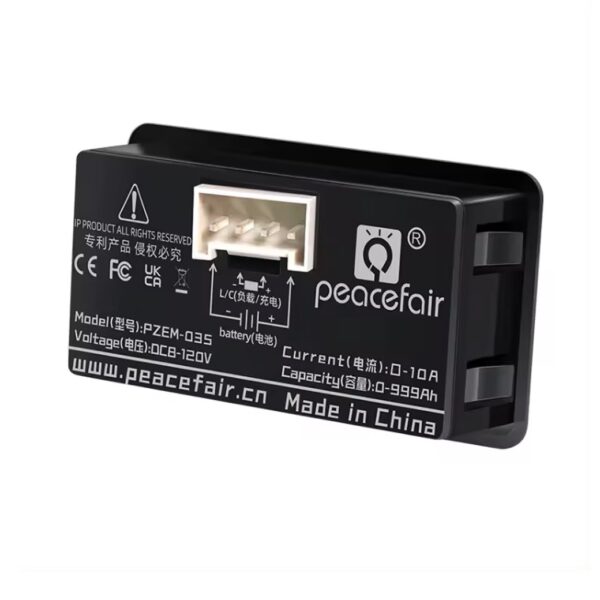 BATTERY SOC METER PZEM-035 เครื่องวัดปริมาณกระแสไฟฟ้าและความจุของแบตเตอรี่ที่มีความแม่นยำสูง - Image 2