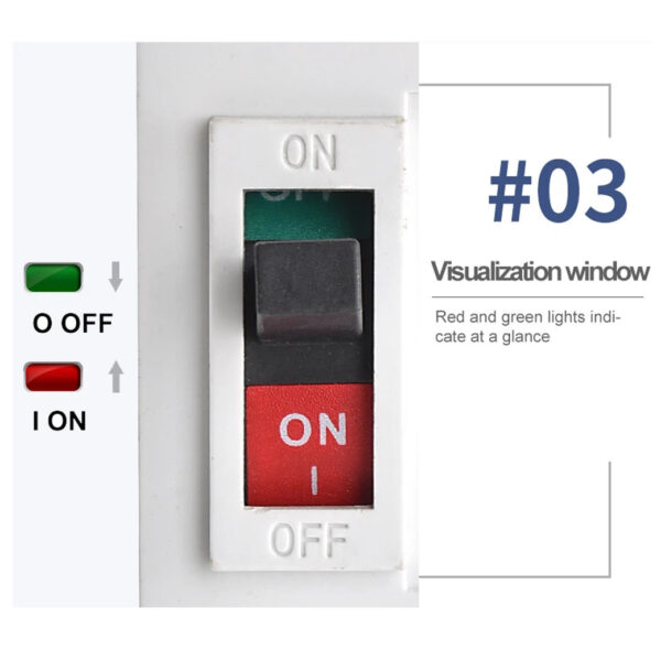 Dc 200 Amp Breaker Mccb 1P For Battery เซอร์กิตเบรกเกอร์ ป้องกันการโอเวอร์โหลดและไฟฟ้าลัดวงจร - Image 5