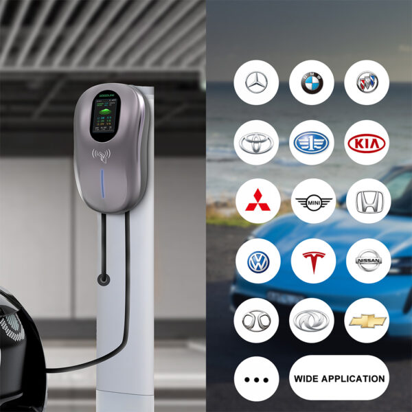 GOODLINK Wall Box EV Charger 7KW/11KW, Type 2 Fast Charging with RFID Card - Image 9