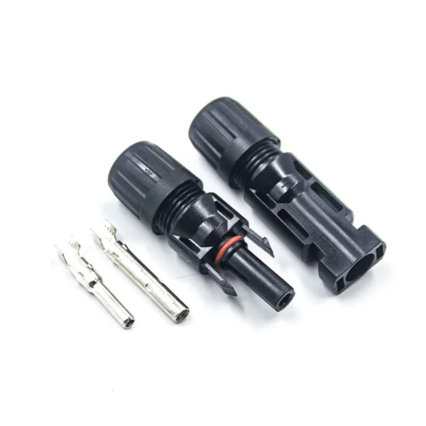 MC4 connector 30A 1000V อุปกรณ์เชื่อมต่อไฟฟ้า ใช้สำหรับเชื่อมสายไฟของแผงโซล่าเซลล์ - Image 2