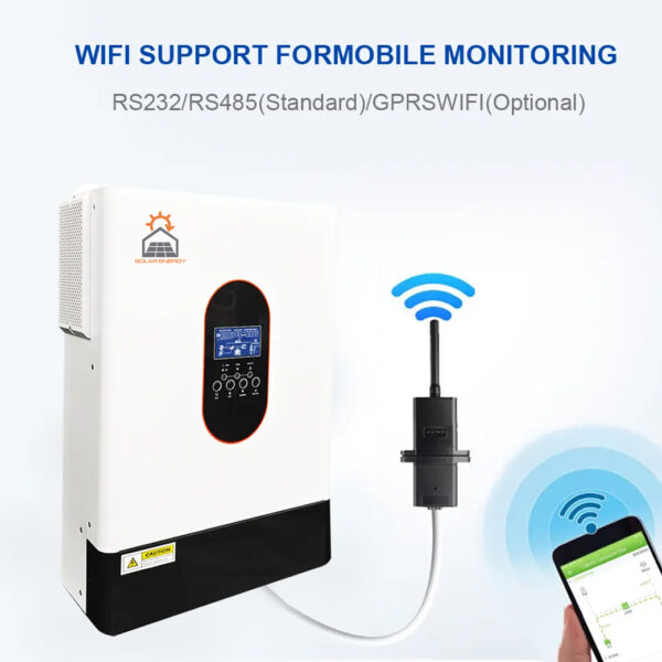 Solar Energy Inverter Hybrid On-Off Grid GM6200-48L 6.2KW - Image 7