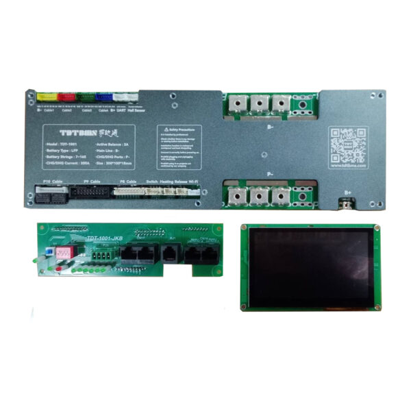 SMART BMS TDT-1001 16S 200A 3A LFP WITH 4.3 TOUCH SCREEN - Image 2