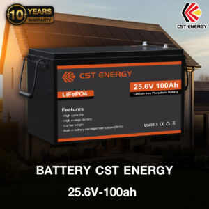 BATTERY CST ENERGY 25.6V-100ah